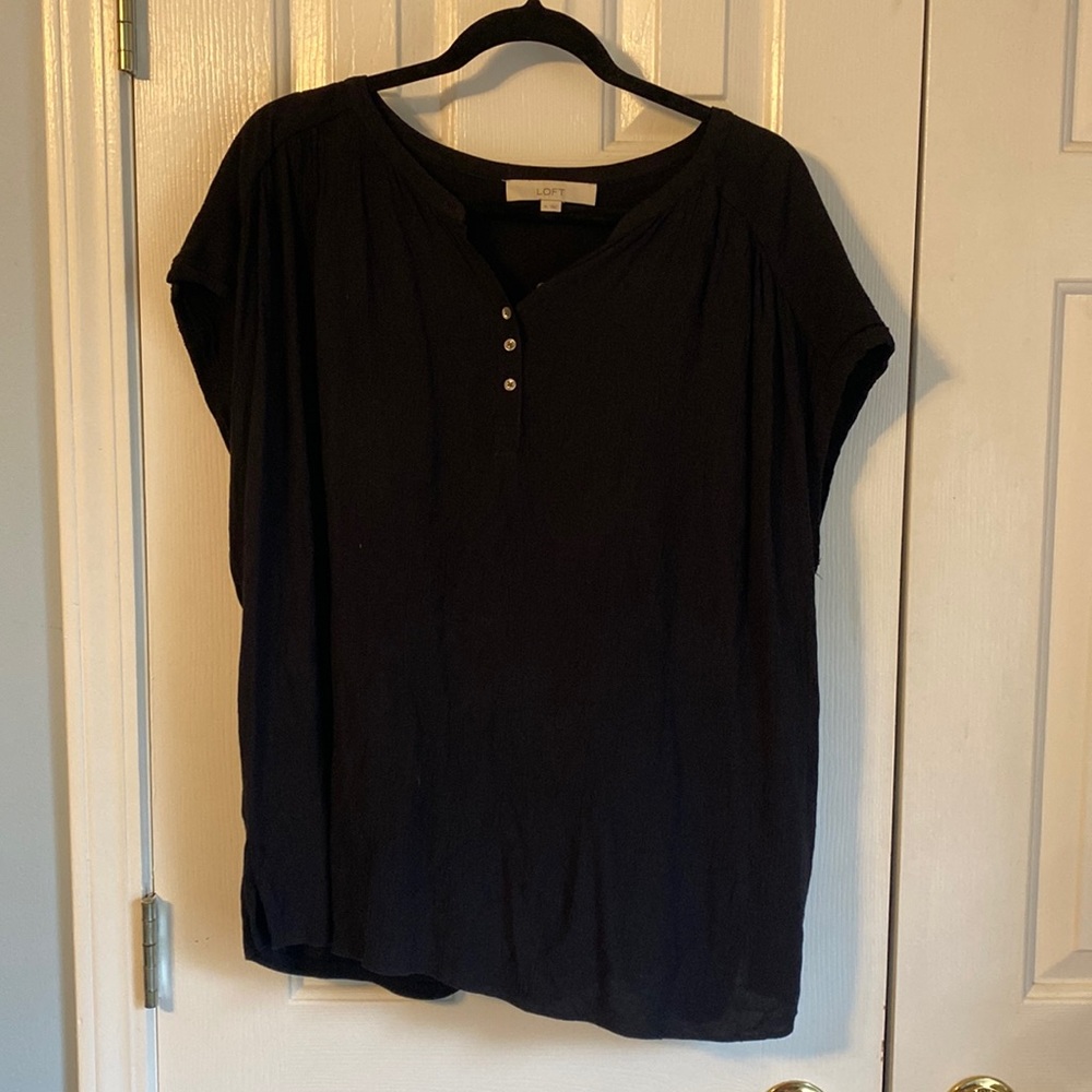 Loft Cap Sleeve Top
